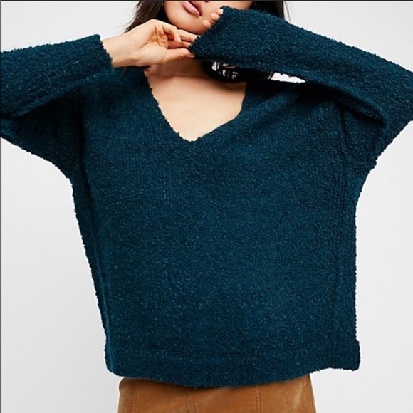 Free People Sweaters - Free People Lofty V-Neck Sweater